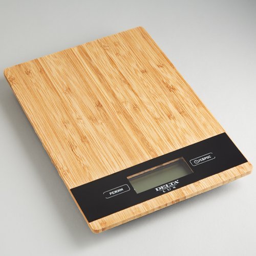 Весы кухонные Delta LUX КСЕ-60 бамбук