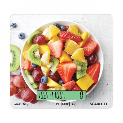 Весы кухонные Scarlett SC-KS57P48 фруктовый салат