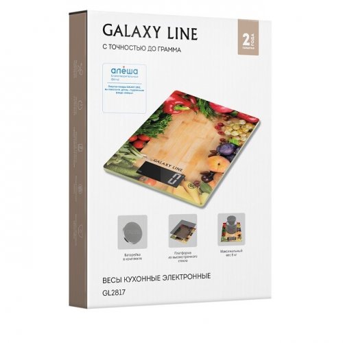 Весы кухонные Galaxy LINE GL 2817