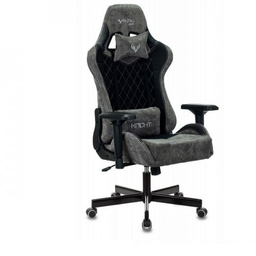 Кресло игровое Zombie VIKING 7 KNIGHT Fabric черный