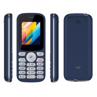 Мобильный телефон Vertex M124 Blue/White - фото