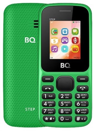 Мобильный телефон BQ BQM-1805 Step (Green)