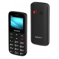 Мобильный телефон Maxvi B100 Black - фото