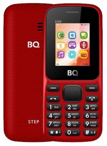 Мобильный телефон BQ BQM-1805 Step (Red)