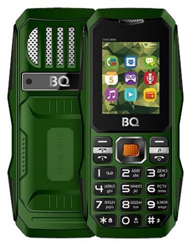 Мобильный телефон BQ BQM-1842 Tank mini (Dark/green)