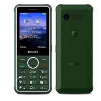Мобильный телефон Philips Xenium E2301 Green - фото