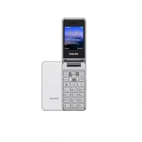Мобильный телефон Philips Xenium E2601 Silver - фото