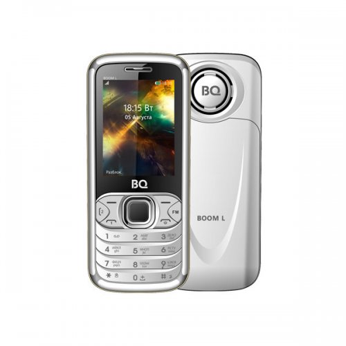 Мобильный телефон BQ BQM-2427 BOOM L (silver)