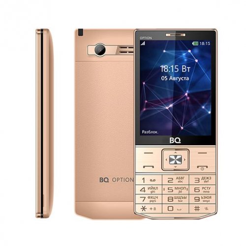 Мобильный телефон BQ BQM-3201 Option (gold)