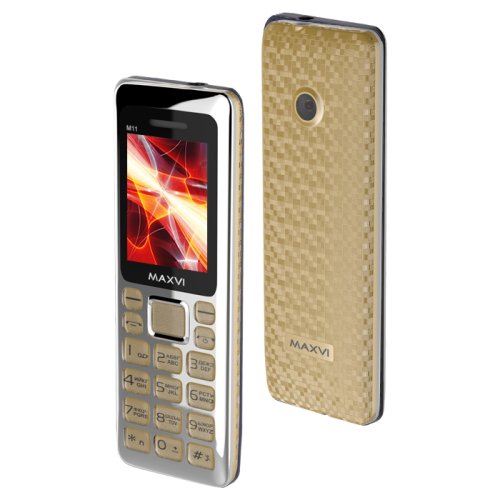 Мобильный телефон Maxvi M11 (gold)