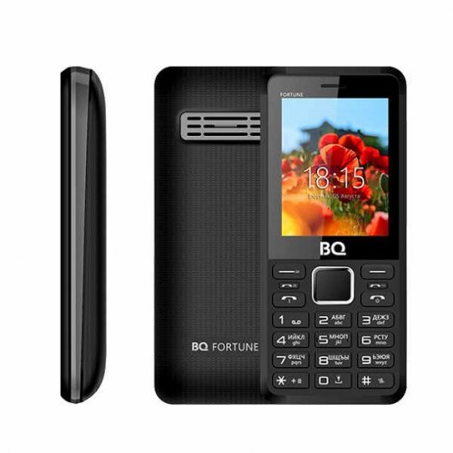 Мобильный телефон BQ BQM-2436 Fortune P (Black+Grey)