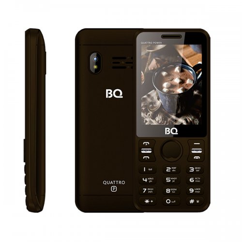 Мобильный телефон BQ BQM-2812 Quattro Power (Brown)