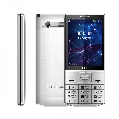 Мобильный телефон BQ BQM-3201 Option (silver)