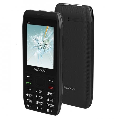 Мобильный телефон Maxvi C17 Black