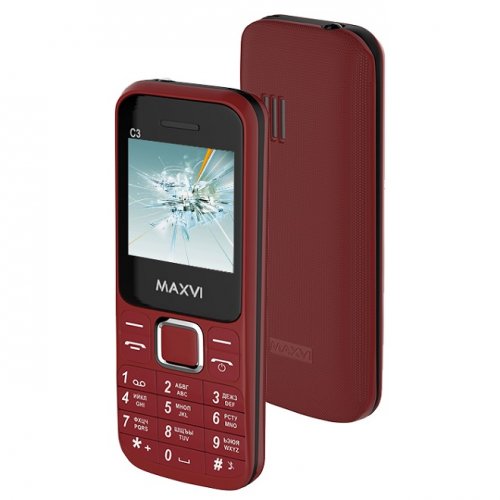 Мобильный телефон Maxvi C3 (red)