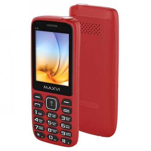 Мобильный телефон Maxvi K16 Red