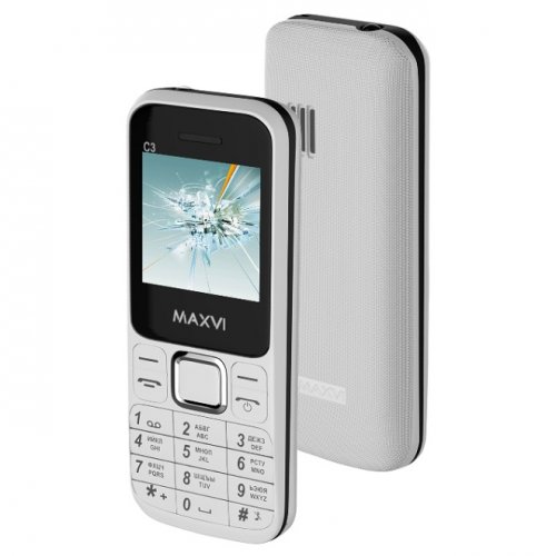 Мобильный телефон Maxvi C3 (white)