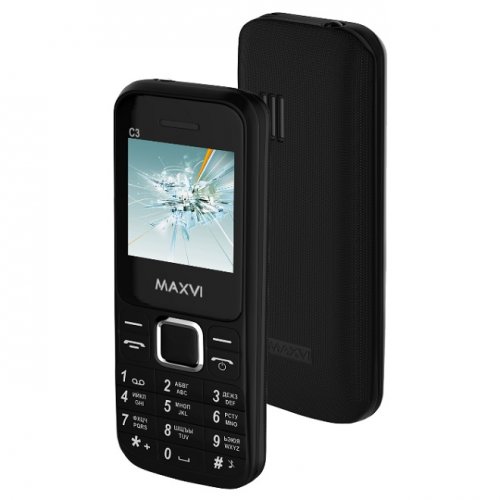 Мобильный телефон Maxvi C3 (black)