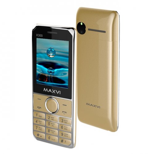 Мобильный телефон Maxvi X300 (gold)