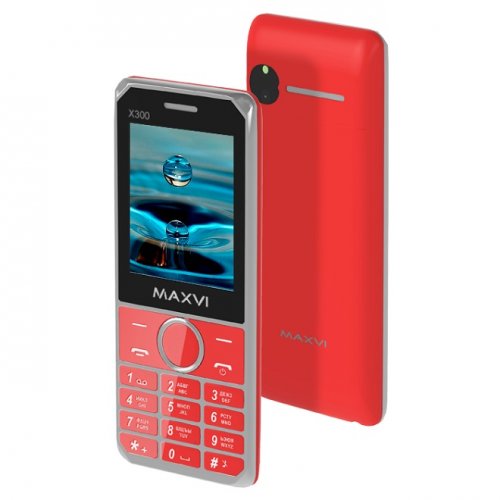 Мобильный телефон Maxvi X300 (red)