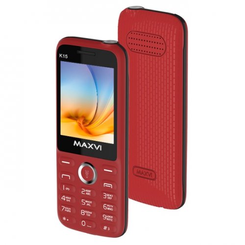 Мобильный телефон Maxvi K15 red