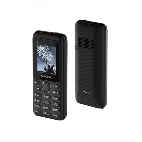 Мобильный телефон Maxvi P1 black-black
