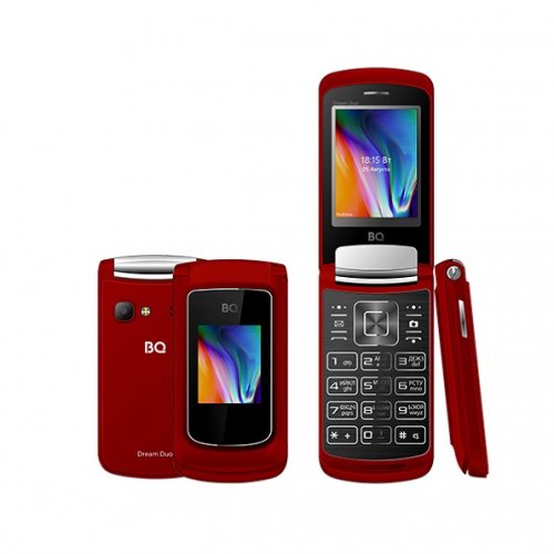 Мобильный телефон BQ BQM-2433 Dream DUO (red)