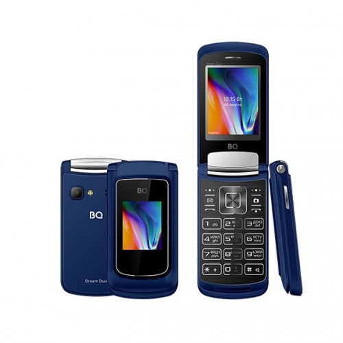 Мобильный телефон BQ BQM-2433 Dream DUO (dark/blue)
