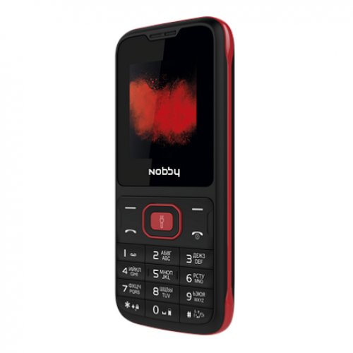 Мобильный телефон Nobby 110 black/red