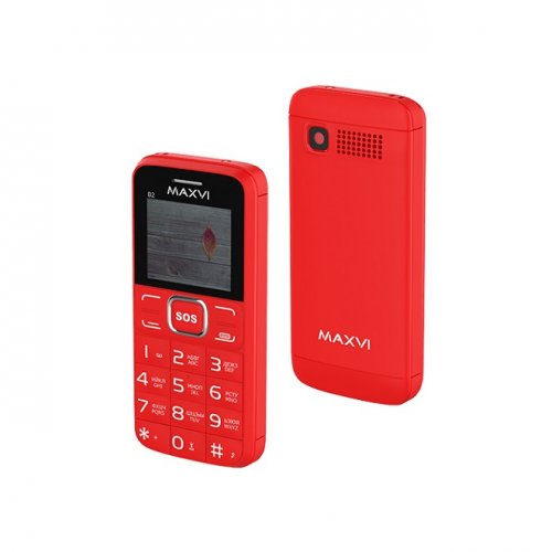 Мобильный телефон Maxvi B2 (red)