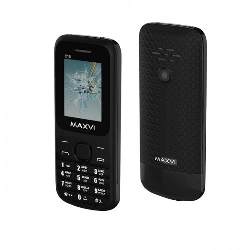Мобильный телефон Maxvi C15 (black)
