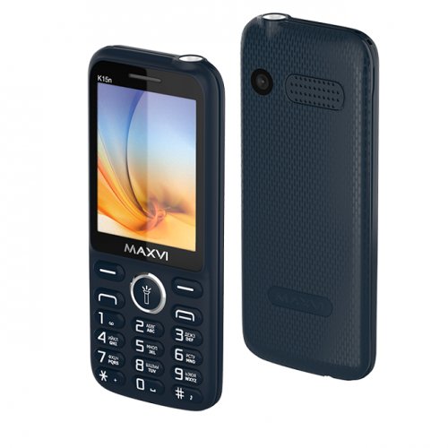 Мобильный телефон Maxvi K15n Blue