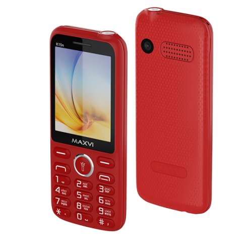 Мобильный телефон Maxvi K15n Red