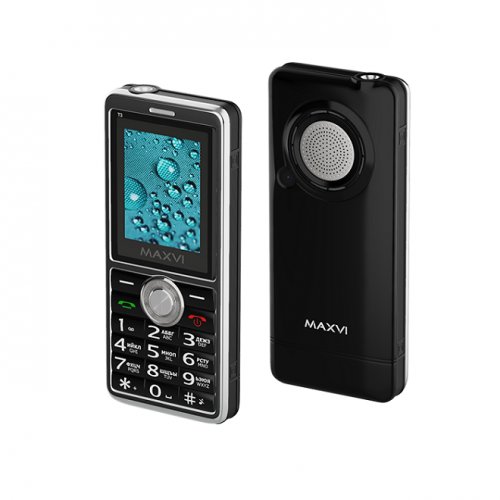 Мобильный телефон Maxvi T3 Black