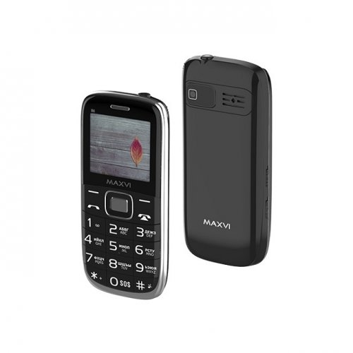 Мобильный телефон Maxvi B6 black