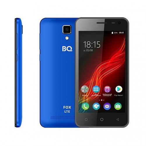 Смартфон BQ BQS-4500L Fox LTE blue