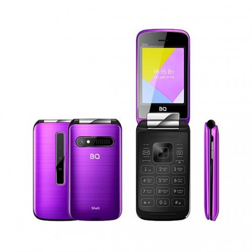 Мобильный телефон BQ BQM-2816 Shell (Purple Mirror)