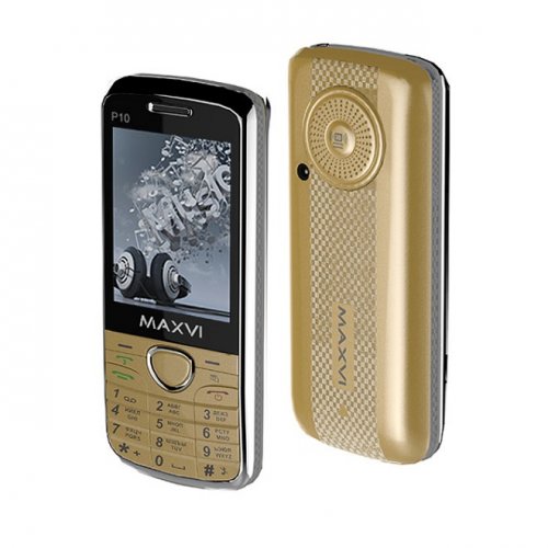 Мобильный телефон MAXVI P10 (gold)