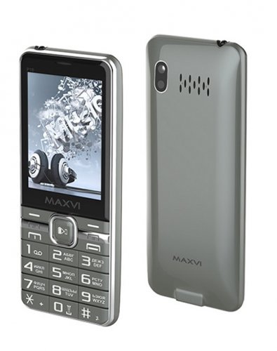 Мобильный телефон MAXVI P15 (grey)