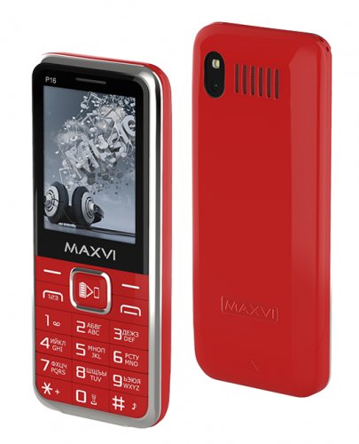 Мобильный телефон MAXVI P16 (RED)