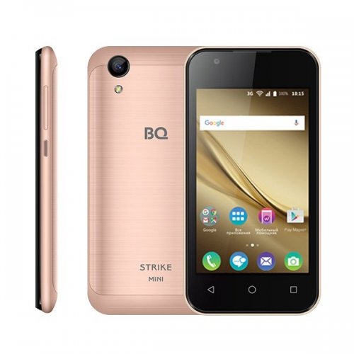 Смартфон BQ BQS-4072 Strike Mini pink gold