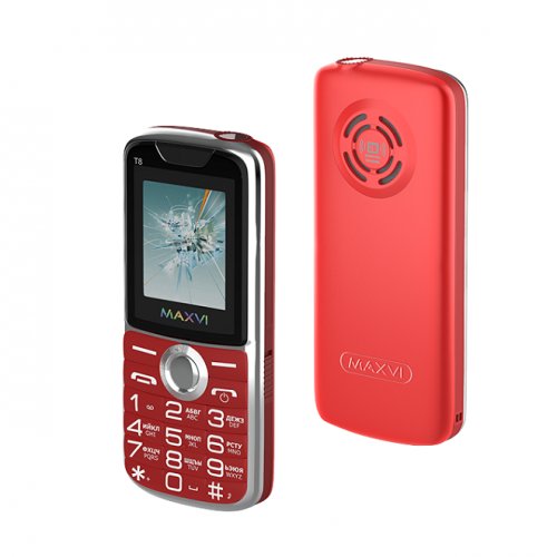Мобильный телефон Maxvi T8 Red