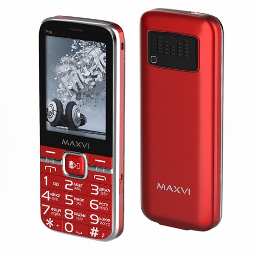 Мобильный телефон Maxvi P18 Red