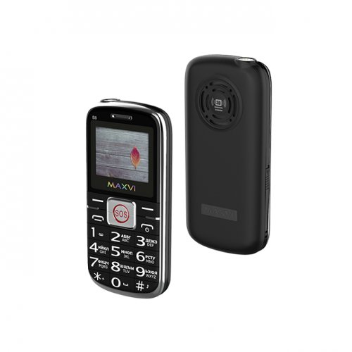 Мобильный телефон Maxvi B8 Black