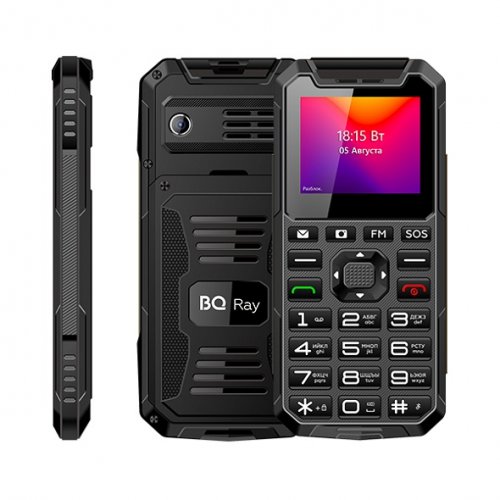 Мобильный телефон BQ 2004 Ray Grey/Black