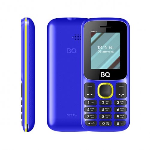 Мобильный телефон BQ 1848 Step+ Blue/Yellow