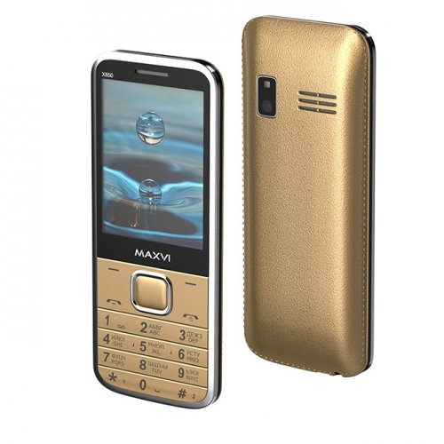 Мобильный телефон Maxvi X850 (gold)