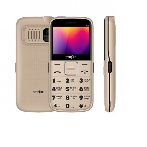 Мобильный телефон Strike S20 Gold