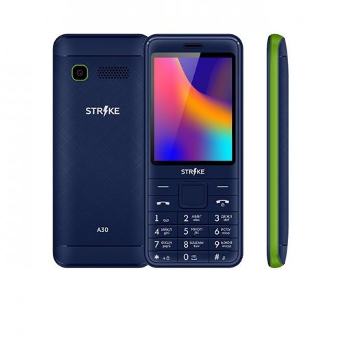 Мобильный телефон Strike A30 Blue/Green