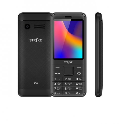 Мобильный телефон Strike A30 Black